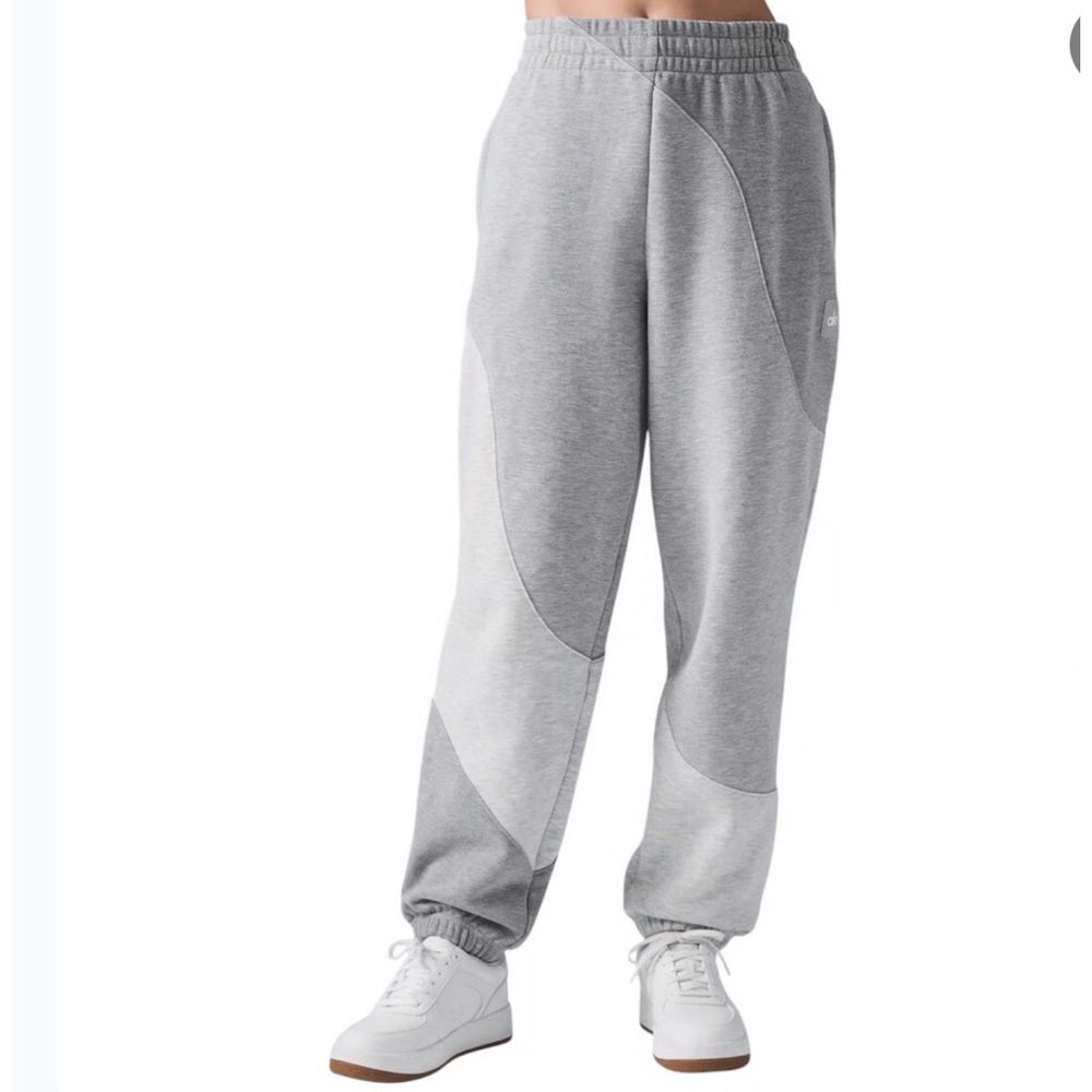 ALO Unisex Light Gray Sweatpants